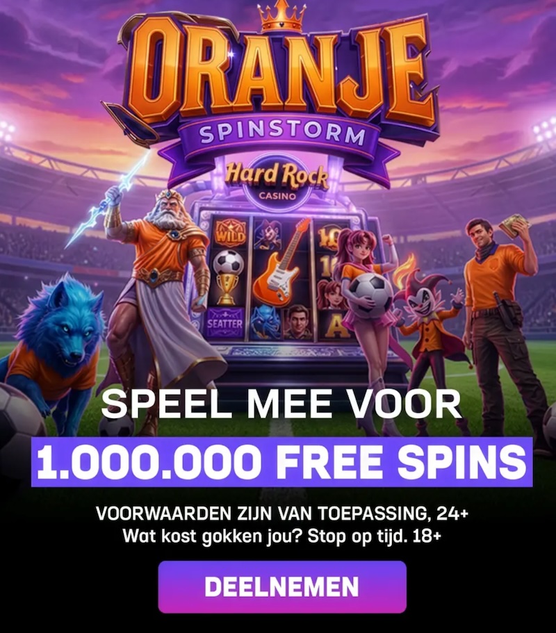 Hard Rock Casino WK 2026 casino actie
