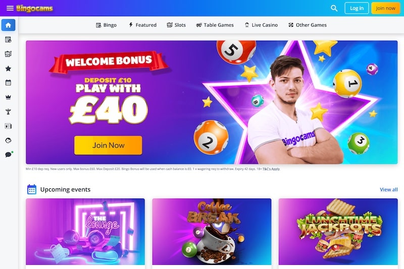 bingocams in UK
