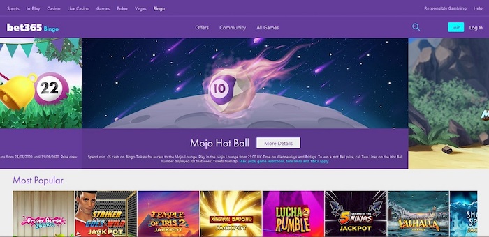Bet365 online bingo