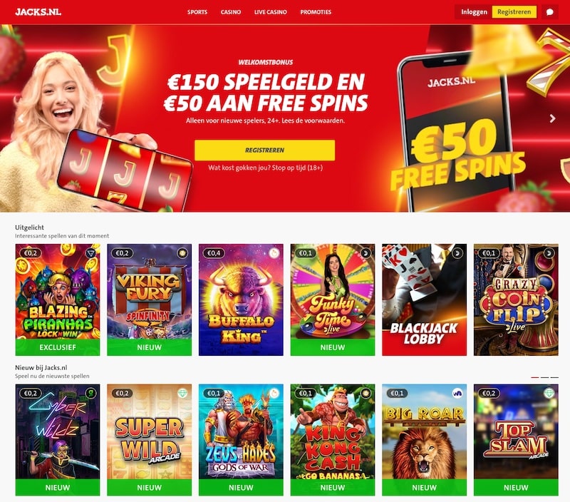 jacks online casino