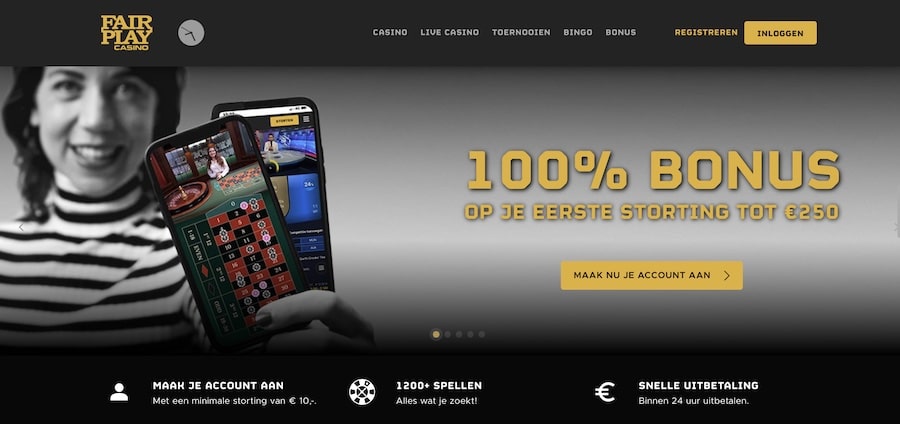 Fair play online casino