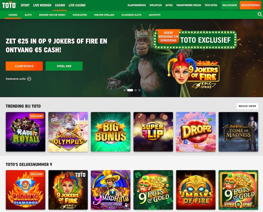 Toto Casino Online