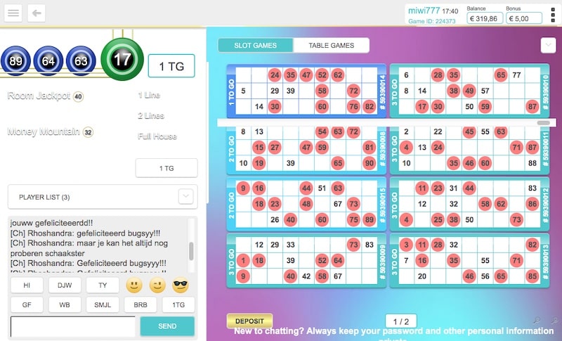 bingo-spelen