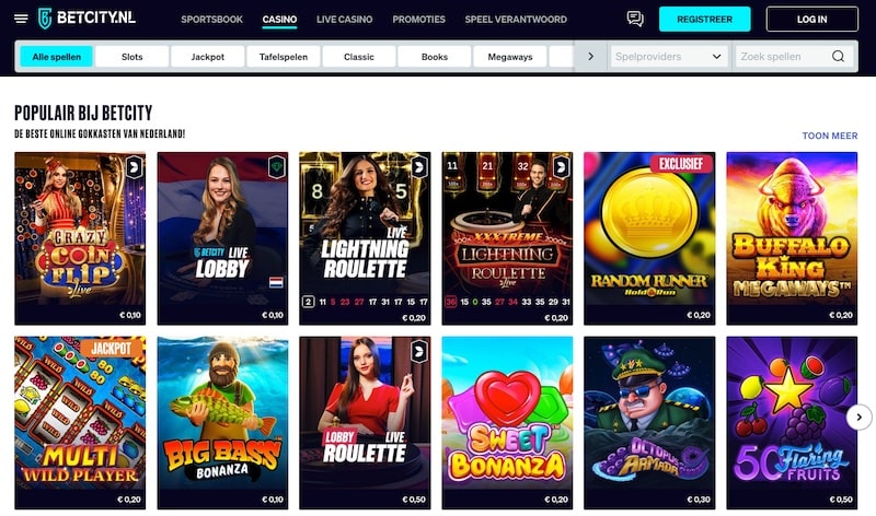 Betcity-casino-spellen