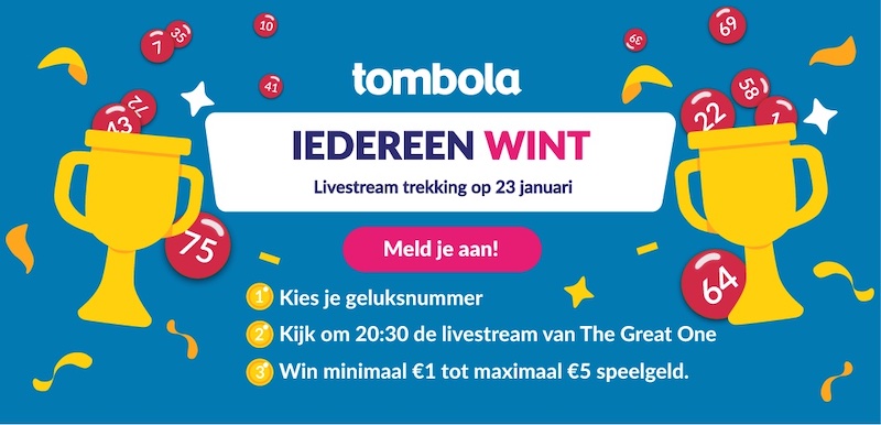 Tombola-iedereen-wint-bingo