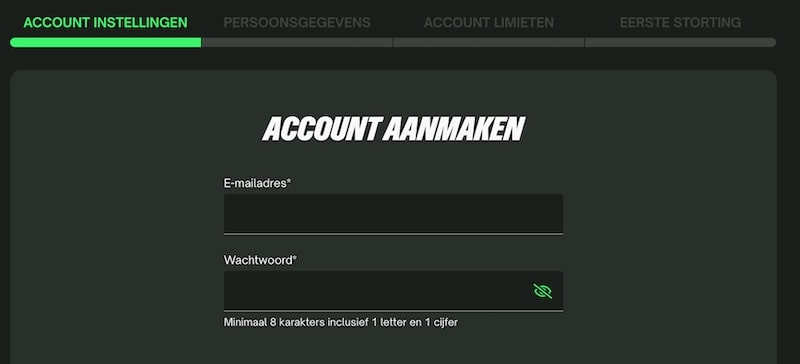 account-aanmaken-comeon.nl