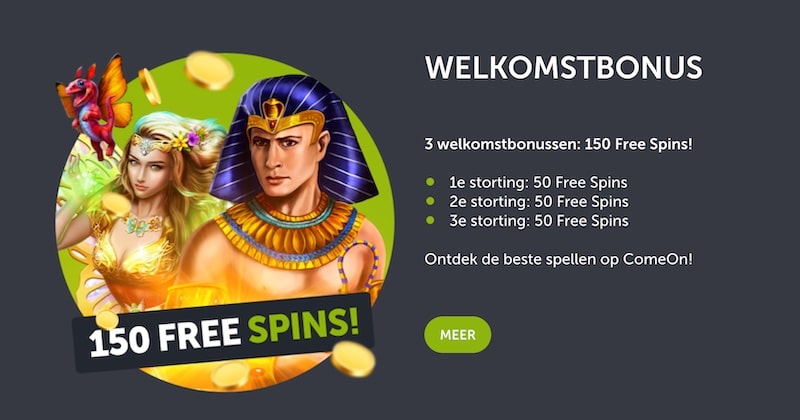 comeon casino bonus nederland