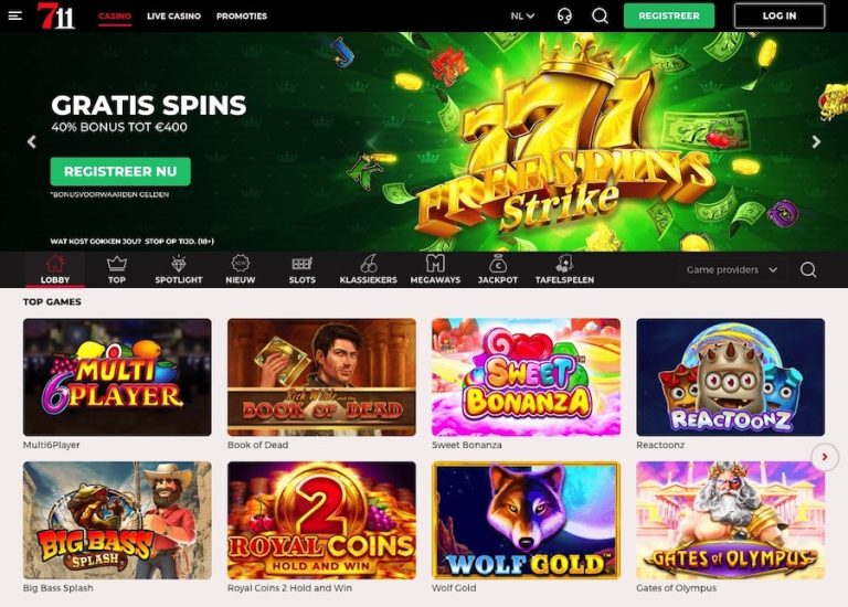 711 Casino | Bingo, Slingo & de beste Casino spellen. Lees review.
