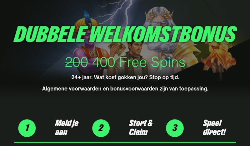 comeon.nl-dubbele-welkomstactie