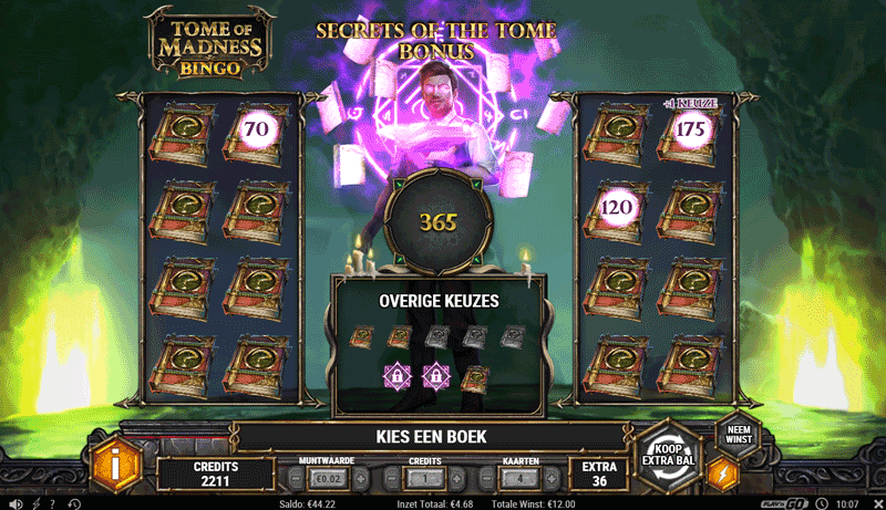 Secrets of the Tome Bonus