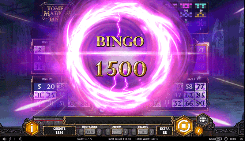 Spelregels: Hoe werkt Tome of Madness Bingo?