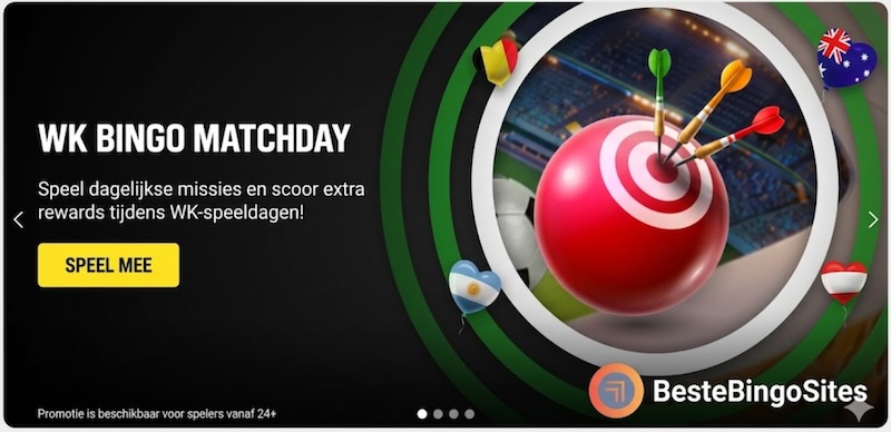 Unibet wk bingo actie matchday
